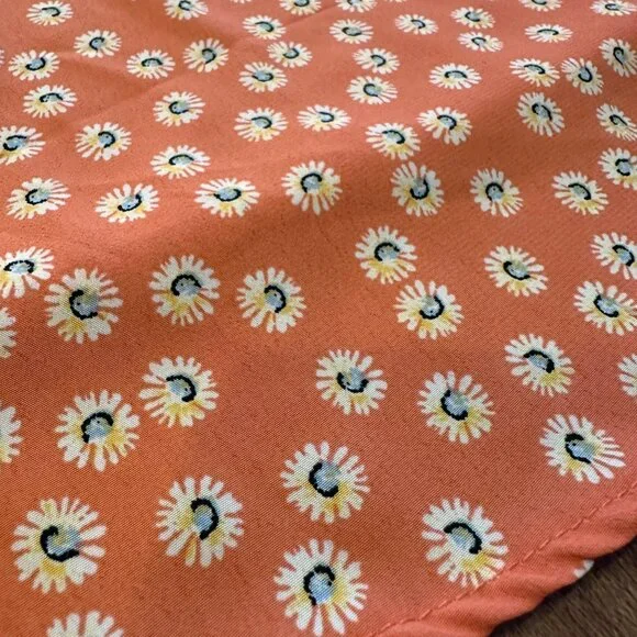 Lily Rose | Womens M High Neck Ditsy Floral Knee Length Dress Halter Cut Out - Picture 8 of 11